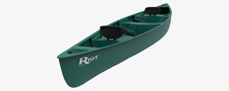 Features of a touring canoe