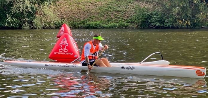 Ski paddling
