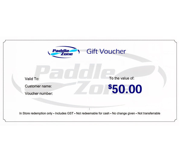 PaddleZone Gift Vouchers