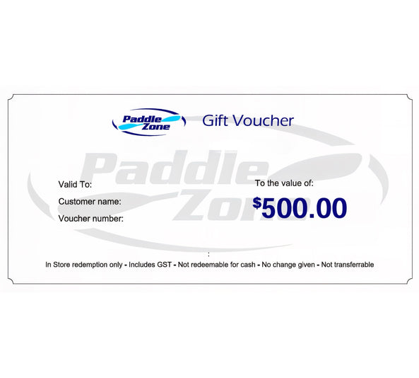 PaddleZone Gift Vouchers