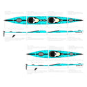 Stellar Touring Kayak ST19 MOD 4P (Rudder Ready)