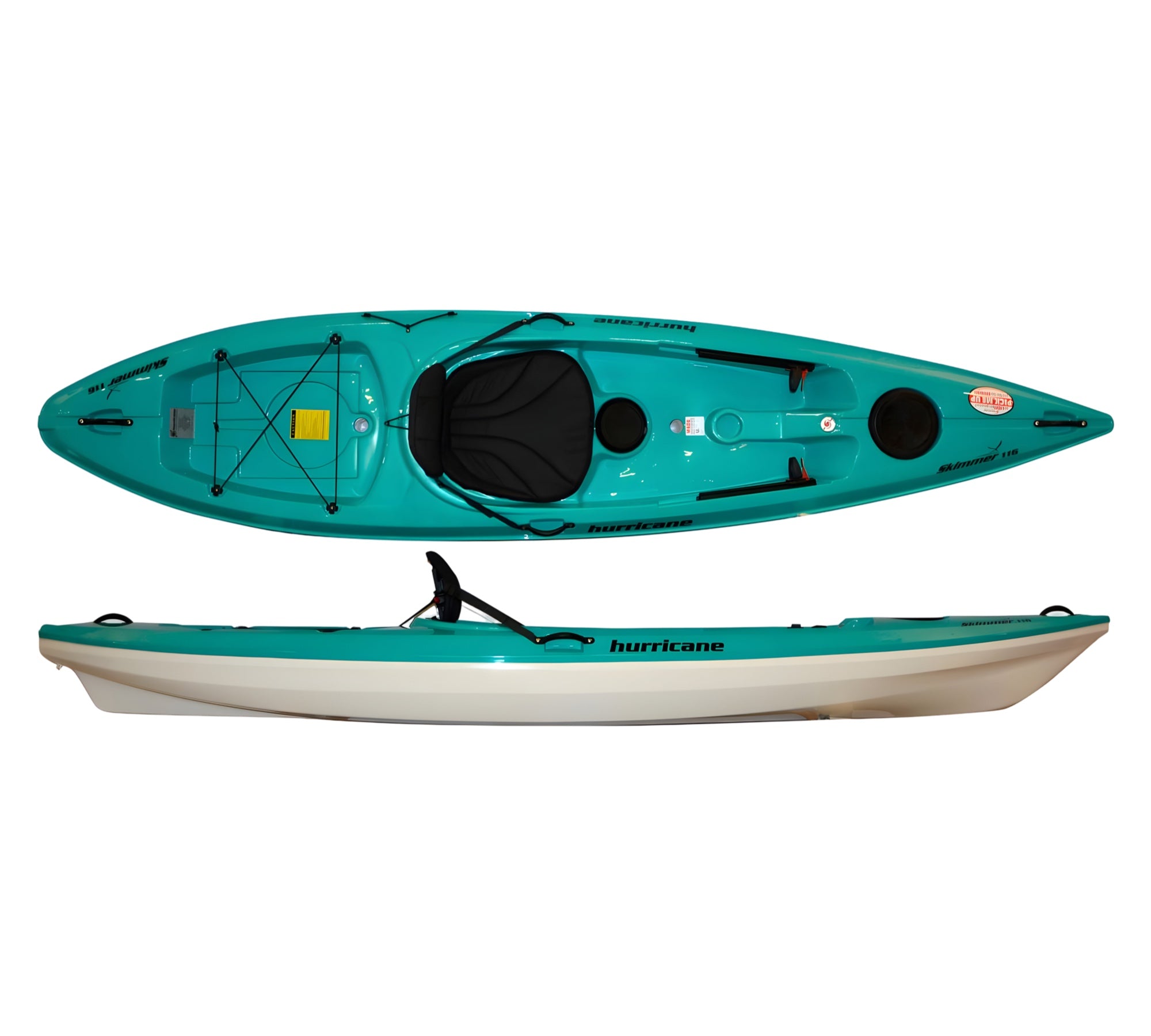 Hurricane USA Skimmer 116 Lightweight Sit On Top Kayak | PaddleZone