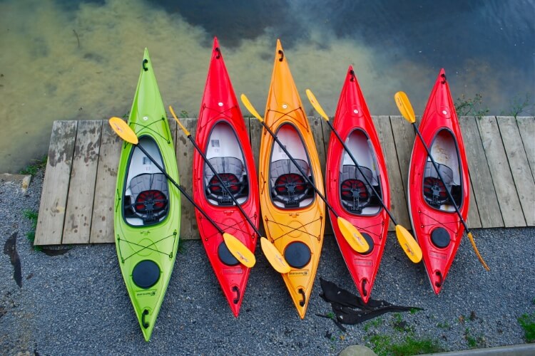 inflatable canoes and kayaks